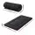 Giselle Bedding 10cm Japanese Floor Mattress Foldable Futon Washable Cover Straps Black 100x200cm 25D