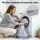 Giselle Bedding 10cm Japanese Floor Mattress Foldable Futon 100x200cm Removable Washable Cover Grey 25D