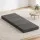 Giselle Bedding Foldable Mattress Single Size, Dark Grey, Faux Linen Cover, High-Density Foam, Convertible Couch Bed