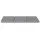 Giselle Bedding Foldable Mattress Sofa Bed, Trifold Memory Foam, 190x78cm, Removable Cover, Grey, Camping Cushion
