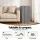 Giselle Bedding Foldable Mattress Sofa Bed, Trifold Memory Foam, 190x78cm, Removable Cover, Grey, Camping Cushion