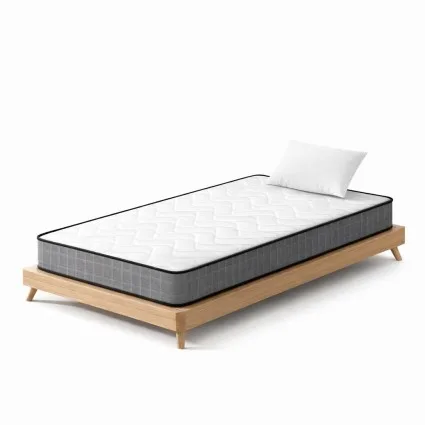 Giselle Bedding Alessio 13cm Mattress - Single, Medium Firm, Bonnell Spring, Hypoallergenic, Dust Mite Resistant