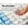 Giselle Bedding Peyton Pocket Spring Mattress Single 21cm Medium Firm, Hypo-Allergenic, Soft Quilting, No Turn