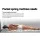 Giselle Bedding Peyton Pocket Spring Mattress Single 21cm Medium Firm, Hypo-Allergenic, Soft Quilting, No Turn