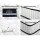 Giselle Bedding Peyton Pocket Spring Mattress Single 21cm Medium Firm, Hypo-Allergenic, Soft Quilting, No Turn