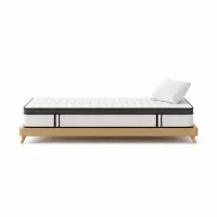 Giselle Bedding Sorrento Series 25cm Cool Gel Foam Single Mattress - Medium Firm, Hypoallergenic, Durable Support
