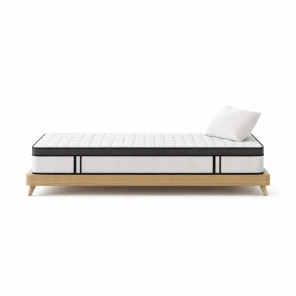 Giselle Bedding Sorrento Series 25cm Cool Gel Foam Single Mattress - Medium Firm, Hypoallergenic, Durable Support