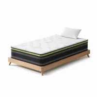 Giselle Bedding Tiberius Series Single Mattress - 30cm Cool Gel Foam, Medium-Firm, Hypoallergenic with Pocket Springs