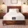 Giselle Bedding 25cm Single Hybrid Mattress Gel Foam Edge Support White Knitted Fabric Springs