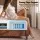 Giselle Bedding 25cm Single Hybrid Mattress Gel Foam Edge Support White Knitted Fabric Springs