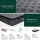 Giselle Bedding Solene 34cm Single Euro Top Mattress - Medium Firm Support, Cool Gel Memory Foam, Hypoallergenic