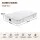 Giselle Bedding 30cm Single Mattress with Five-Zone Pocket Springs, Tencel Cover and Firm Feel White
