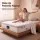 Giselle Bedding 30cm Single Mattress with Five-Zone Pocket Springs, Tencel Cover and Firm Feel White