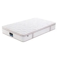 Giselle Bedding 30cm Single Mattress with Five-Zone Pocket Springs, Tencel Cover and Firm Feel White