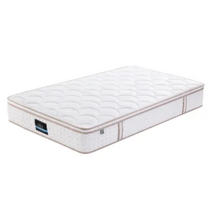 Giselle Bedding 30cm Single Mattress with Five-Zone Pocket Springs, Tencel Cover and Firm Feel White