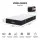 Giselle Bedding Single Reversible Spring Mattress 35cm Gel Foam Cashmere Cover Dual Firmness White Charcoal
