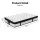 Giselle Bedding Single 31cm Euro Top Mattress with Plush Padding & 5 Zoned Pocket Springs for Ultimate Comfort