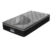Giselle Bedding 34cm Single Mattress with Bamboo Charcoal Cover and Euro Top
