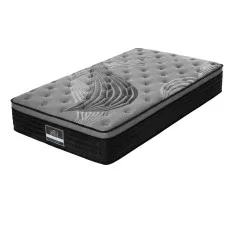 Giselle Bedding 34cm Single Mattress with Bamboo Charcoal Cover and Euro Top