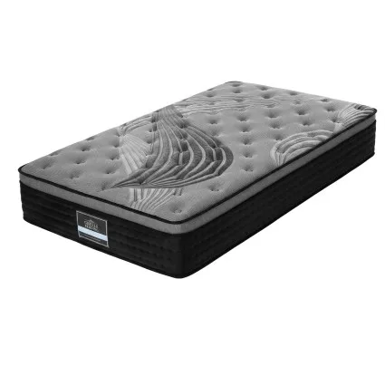 Giselle Bedding 34cm Single Mattress with Bamboo Charcoal Cover and Euro Top