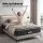 Giselle Bedding 34cm Single Mattress with Bamboo Charcoal Cover and Euro Top