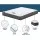 Giselle Bedding 16cm Single Bonnell Spring Mattress - Medium Firm, High-Density Foam, Mite Resistant, Luxurious Fabric
