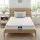 Giselle Bedding Single Mattress 20cm Medium-Firm Pocket Springs Egg-Crate Foam Reinforced Edge White