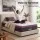 Giselle Bedding Single 35cm Firm Euro Top Mattress 5-Zone Pocket Spring Edge Support Purple & Black