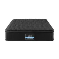 Giselle Bedding Muse Series 34cm Single Mattress, 5-Zone Pocket Spring, Egg-Crate Memory Foam, Medium-Firm Support