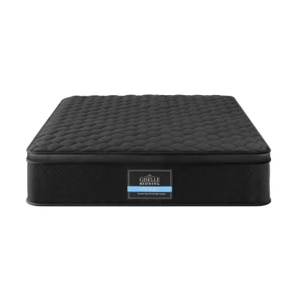 Giselle Bedding Muse Series 34cm Single Mattress, 5-Zone Pocket Spring, Egg-Crate Memory Foam, Medium-Firm Support