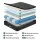 Giselle Bedding Muse Series 34cm Single Mattress, 5-Zone Pocket Spring, Egg-Crate Memory Foam, Medium-Firm Support