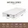 Giselle Bedding Single Mattress 20cm Firm Pocket Spring White Reinforced Edge Support