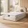 Giselle Bedding Single Mattress 20cm Firm Pocket Spring White Reinforced Edge Support