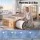 Giselle Bedding REGAL Single Mattress 35cm Firm Copper Memory Foam 7-Zone Pocket Springs Black & White
