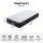 Giselle Bedding REGAL Single Mattress 35cm Firm Copper Memory Foam 7-Zone Pocket Springs Black & White