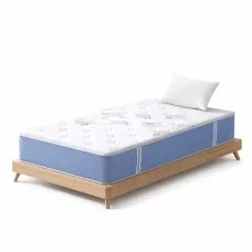 Giselle Bedding 25cm Single Mattress - Snow Series, Bamboo Euro Top, Medium Firm, Pocket Spring, Edge Support