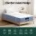 Giselle Bedding 25cm Single Mattress - Snow Series, Bamboo Euro Top, Medium Firm, Pocket Spring, Edge Support