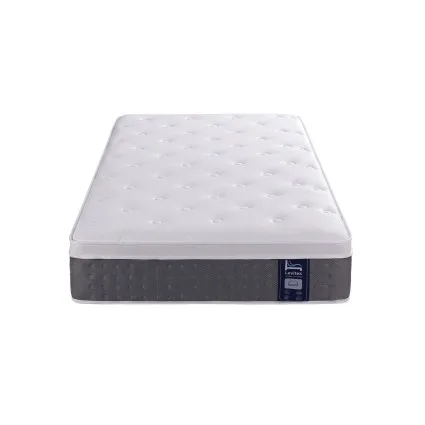 Levitex Single Mattress 30cm 5-Zone Pocket Spring Lumbar Support Gel Memory Foam Medium Firm White