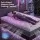 Levitex Single Mattress 30cm 5-Zone Pocket Spring Lumbar Support Gel Memory Foam Medium Firm White