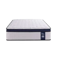 Levitex 35cm Single Mattress Gel Memory Foam 7-Zone Pocket Springs Triple Cooling White