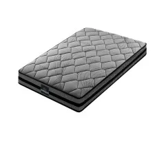 Giselle Bedding 22cm Medium Firm Single Mattress with 5-Zone Pocket Spring System for Ultimate Comfort & Support