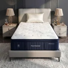 RoomSense Single 34cm Medium Firm Single Pocket Spring Mattress with Tencel Cooling Gel Memory Foam for Back Pain Relief