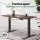 Artiss Standing Desk Top, Particle Board, Rustic Brown, 140CM x 70CM, Durable, Easy Assembly, Anti-Scratch Finish