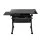 Artiss Drawing Desk and Stool Set Black, Adjustable Angle, MDF Desktop, Slide-Out Table, Drawers, 120x60cm, Steel Frame