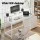 Artiss 160cm Computer Desk White MDF Home Office Table with Drawers, Open Shelf, Monitor Riser & Printer Space