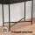 Artiss Console Table, Paulownia Wood, 100CM, White & Black, 2 Drawers, Stylish Design for Living Room & Office Use