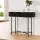 Artiss Console Table, Paulownia Wood, 100CM, White & Black, 2 Drawers, Stylish Design for Living Room & Office Use