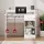 Artiss White 100CM Computer Desk with Storage - E2 Particle Board, Melamine Finish, Shelves, Drawer & Keyboard Tray