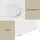 Artiss Corner Computer Desk White MDF 85x85cm L-Shaped Home Office Workstation with Shelves and CPU Stand