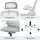 Artiss 136cm L-Shaped Home Office Desk and Ergonomic Mesh Chair Set with Shelves and Cable Management
